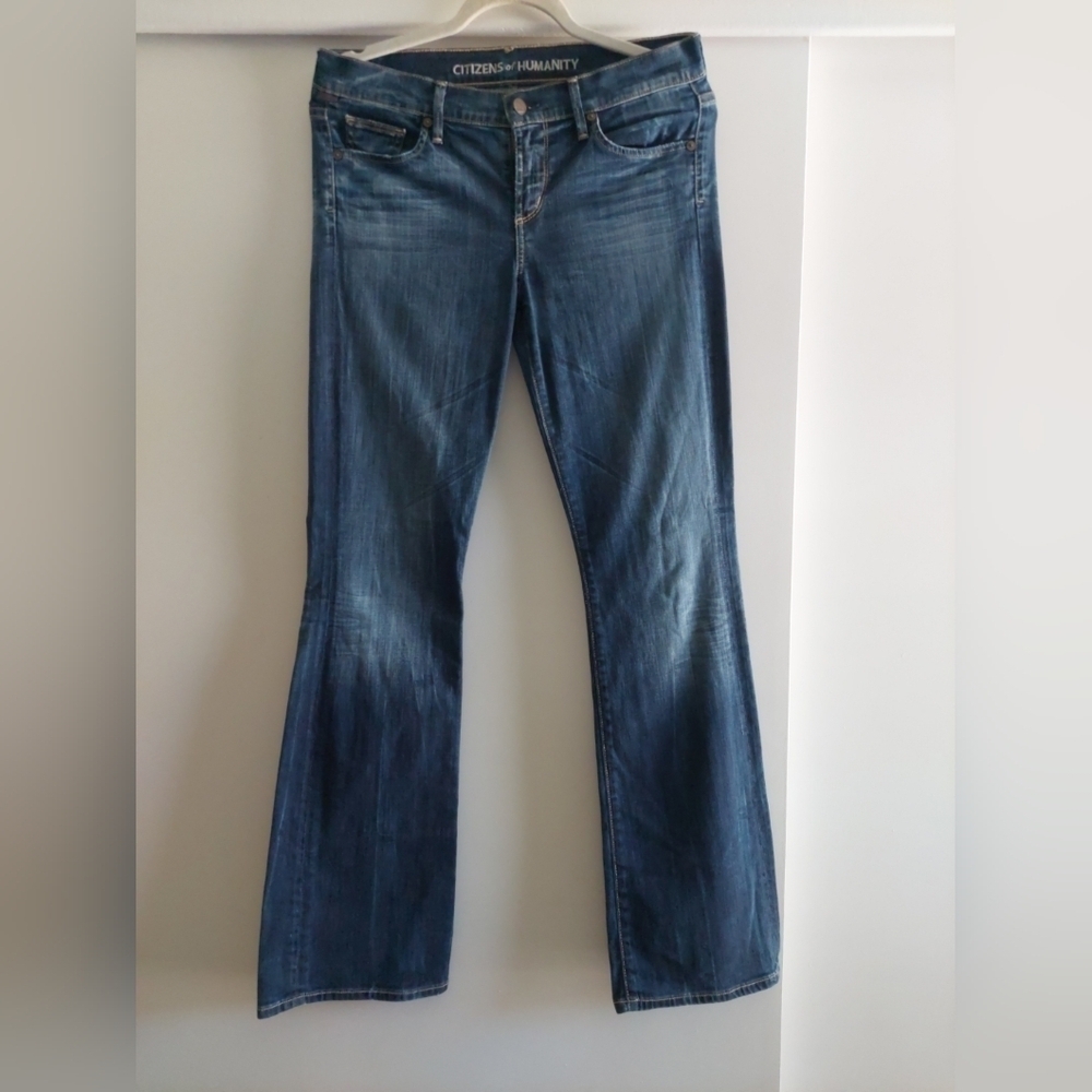 Citizens Of Humanity Y2K Dita Petite Low Rise Bootcut Jeans 29